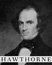 Subtitled portrait of Hawthorne from Charvat Collection
