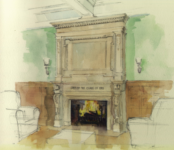 Mortarboard Centennial Suite Reading Room