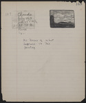 George Bellows Record Book A: Page 169 thumbnail