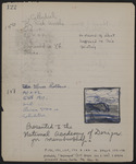 George Bellows Record Book A: Page 122 thumbnail