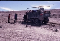 Truck stuck in mud, Dunde Ice Cap thumbnail