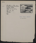 George Bellows Record Book A: Page 204 thumbnail