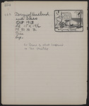 George Bellows Record Book A: Page 234 thumbnail