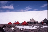 Base camp at ice cap, Dunde Ice Cap thumbnail