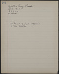 George Bellows Record Book B: Page 282 thumbnail