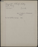 George Bellows Record Book B: Page 276 thumbnail