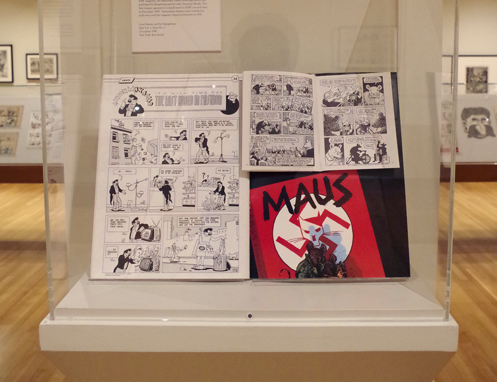 Installation view of&nbsp;Raw Vol. 1, Issue No. 2