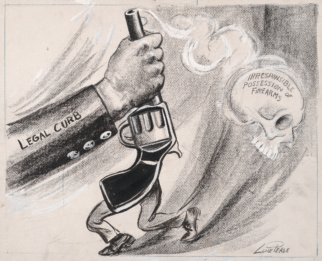 Pease cartoon