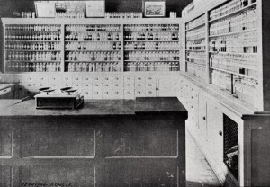 The dispensary, as it would have appeared in the early 1900s.