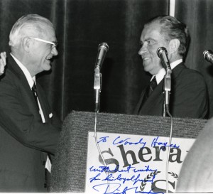 Hayes with President Richard Nixon, n.d.