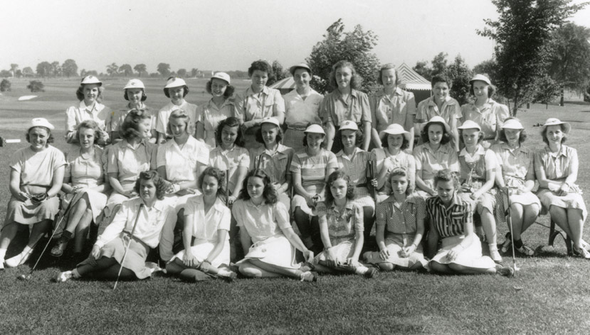 1941 Women's Golf Tournament Group