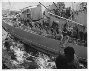 One of the thirteen ships taking part in "Operation Highjump".