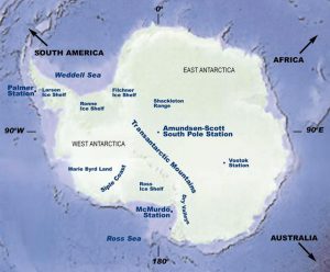 Image taken from 'Moving Target' by Peter Rejcek at the Antarctic Sun.