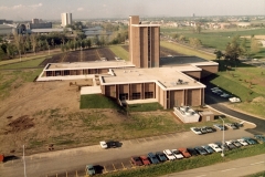 n.d., Fawcett Center, air view