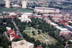 c1970s, Oval, air view