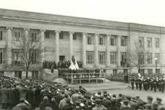 1925, Sullivant Hall, unveiling of statue