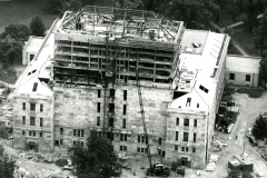 1949, Thompson Library, tower construction