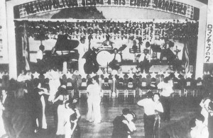 Jazz dance club in 1933 from Mainichi Shinbun in "Blue Nippon: Authenticating Jazz in Japan" by E. Taylor Atkins