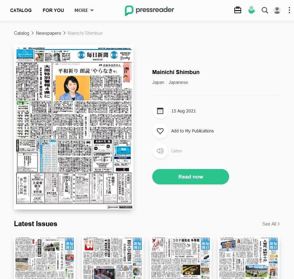 Newspaper - PressReader