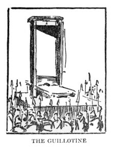 "The Guillotine" illustration