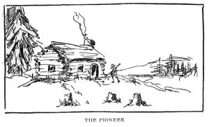 Van Loon's "The Pioneer" illustration